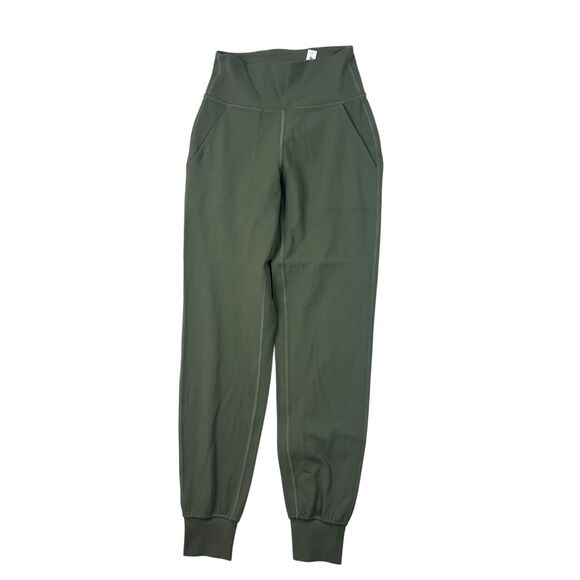 Lululemon Joggers Align High-Rise Full Length Army Green Size 2 NWOT Pants - Picture 4 of 11